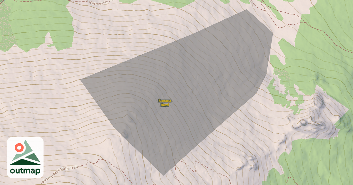 Map of Banana Bowl