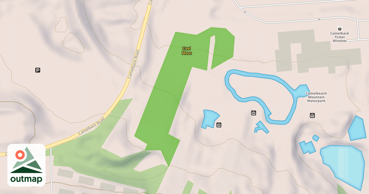 Map of Cool Moor