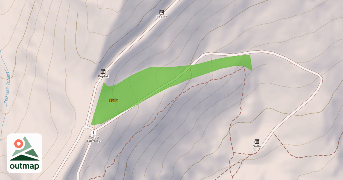 Map of Salla