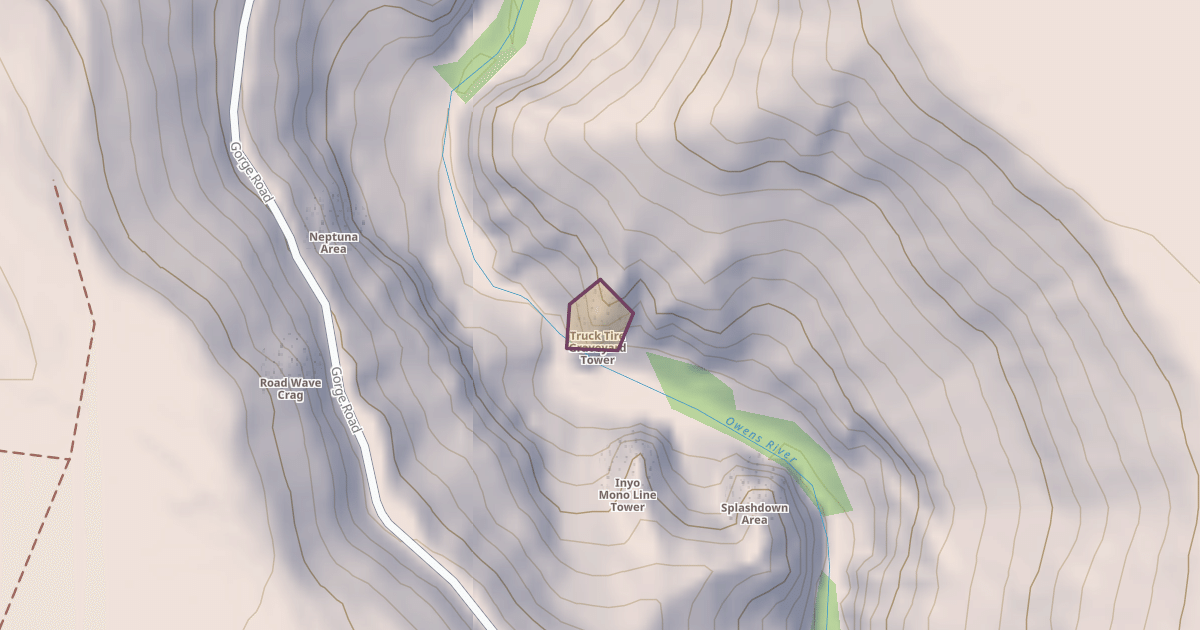 Map preview of Truck Tire Graveyard Tower