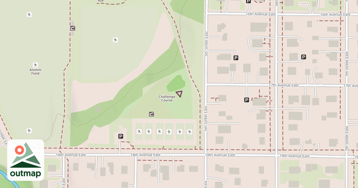 Map of Climbing Wall