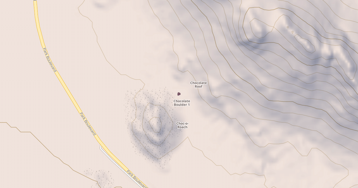 Map preview of Chocolate Chip