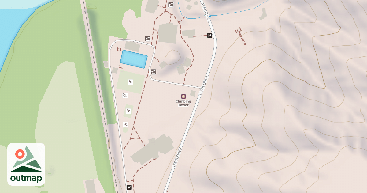 Map of Climbing Tower