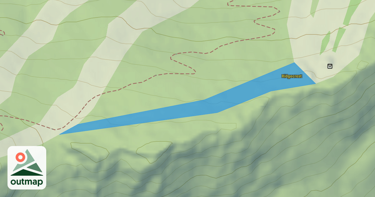 Map of Ridgecrest