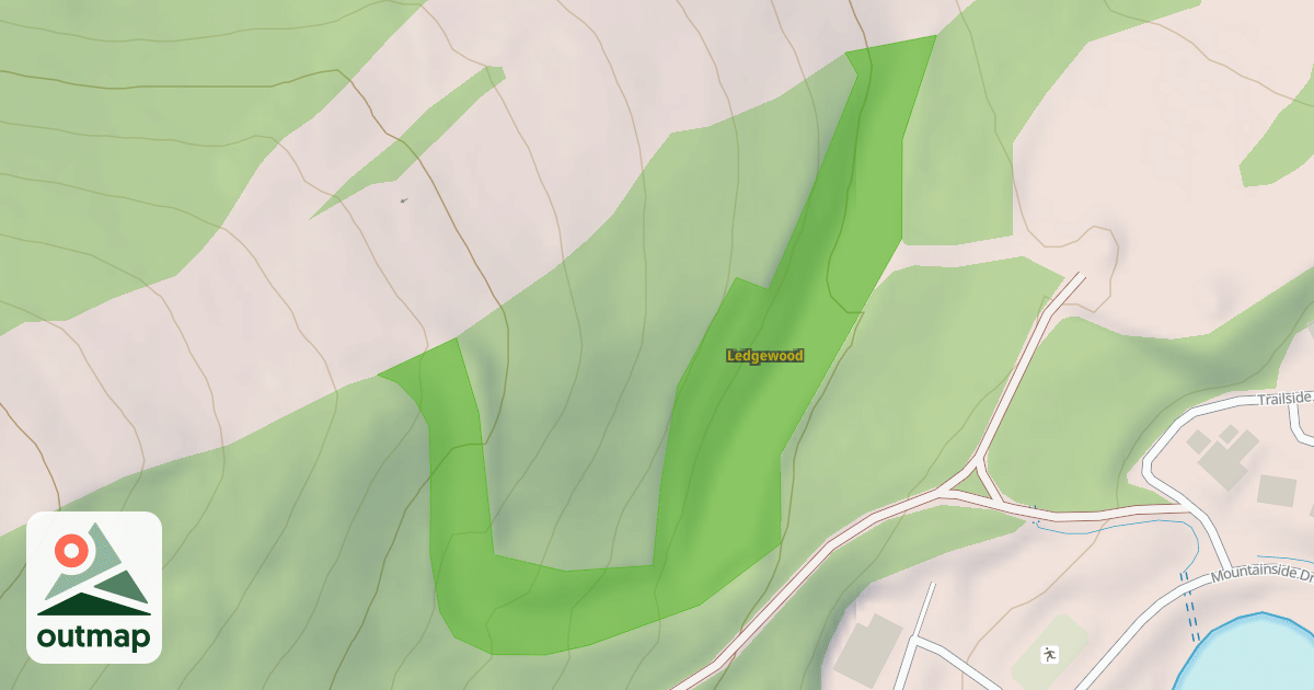 Map of Ledgewood
