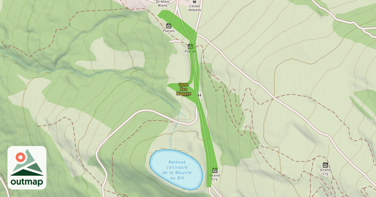 Map of Zone des Mappys