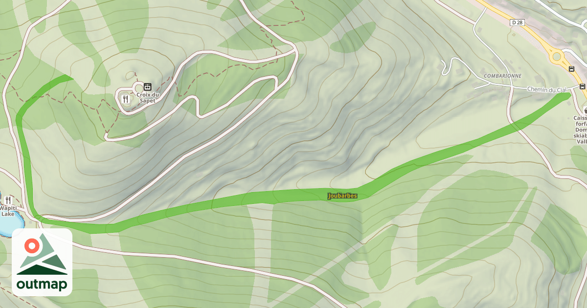 Map of Joubarbes