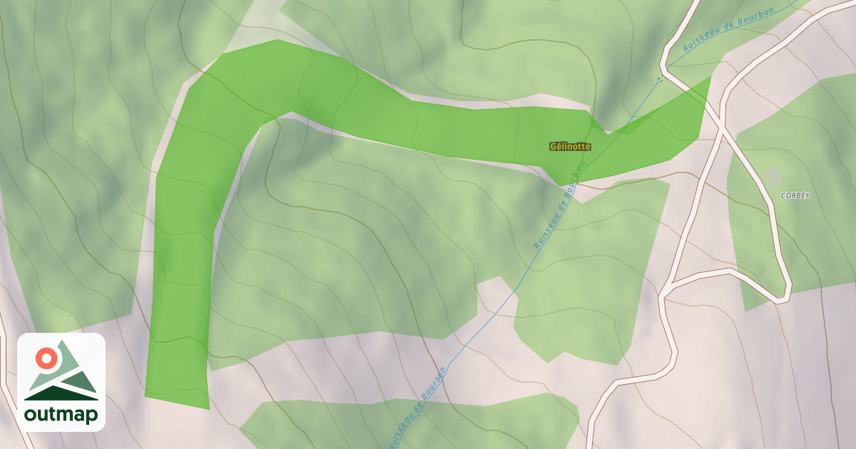 Map of Gélinotte