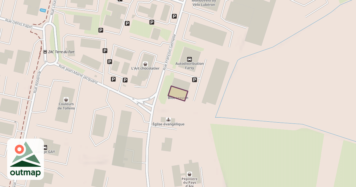 Map of Bloc session
