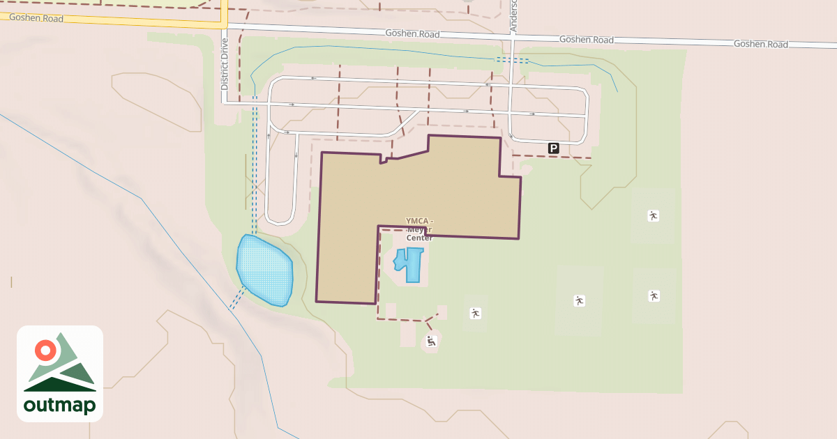 Map of YMCA - Meyer Center in Madison