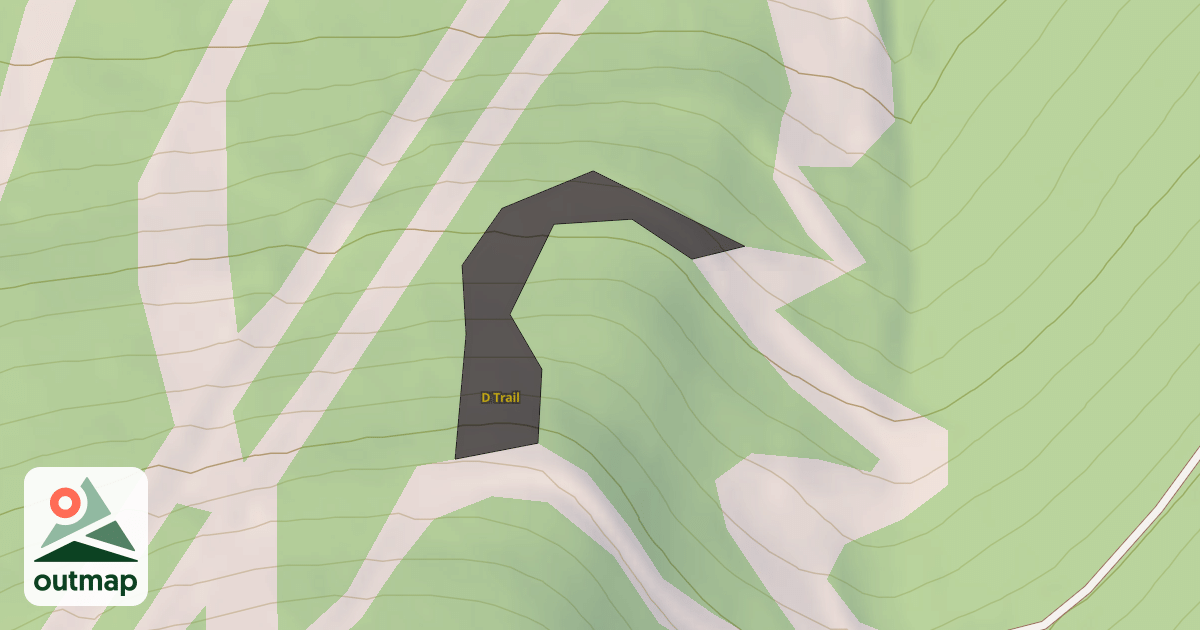 Map of D Trail