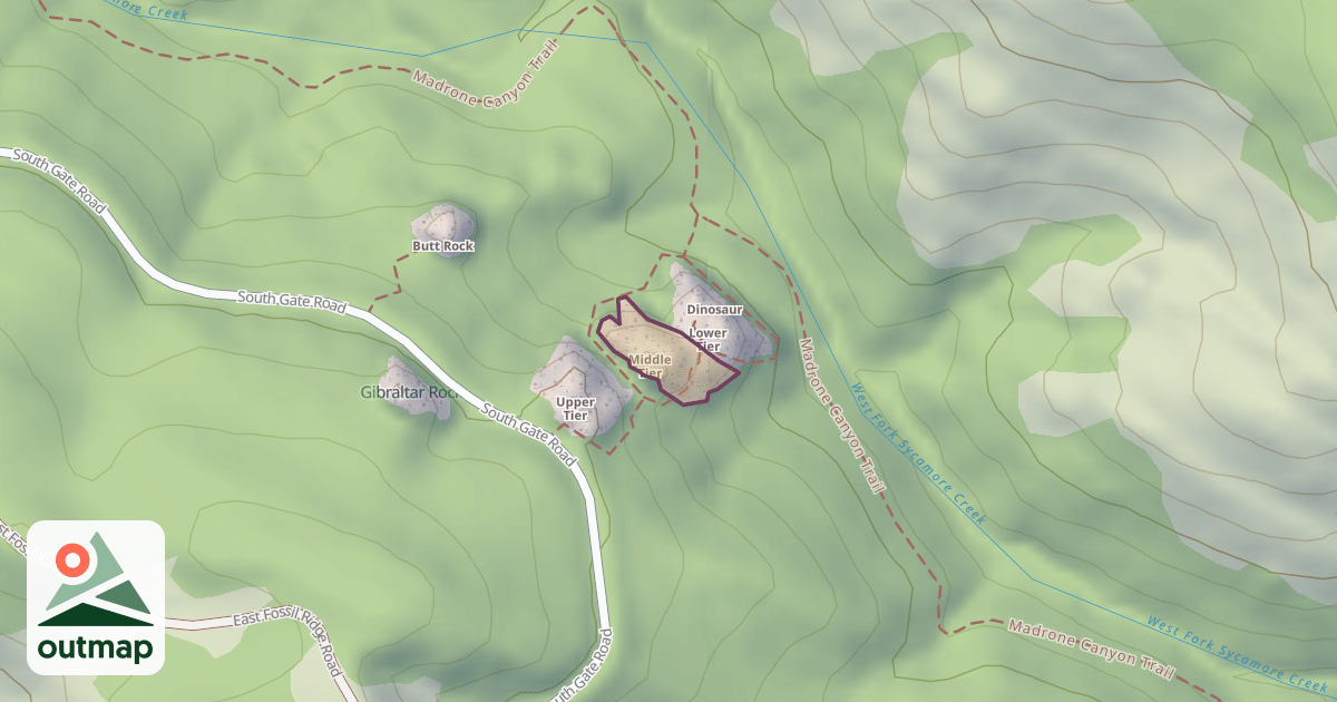 Map of Middle Tier