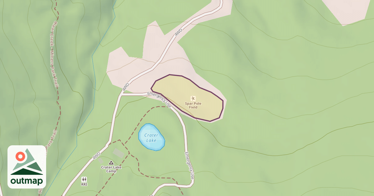 Map of Spar Pole Field