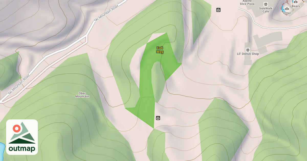 Map of Cub Way