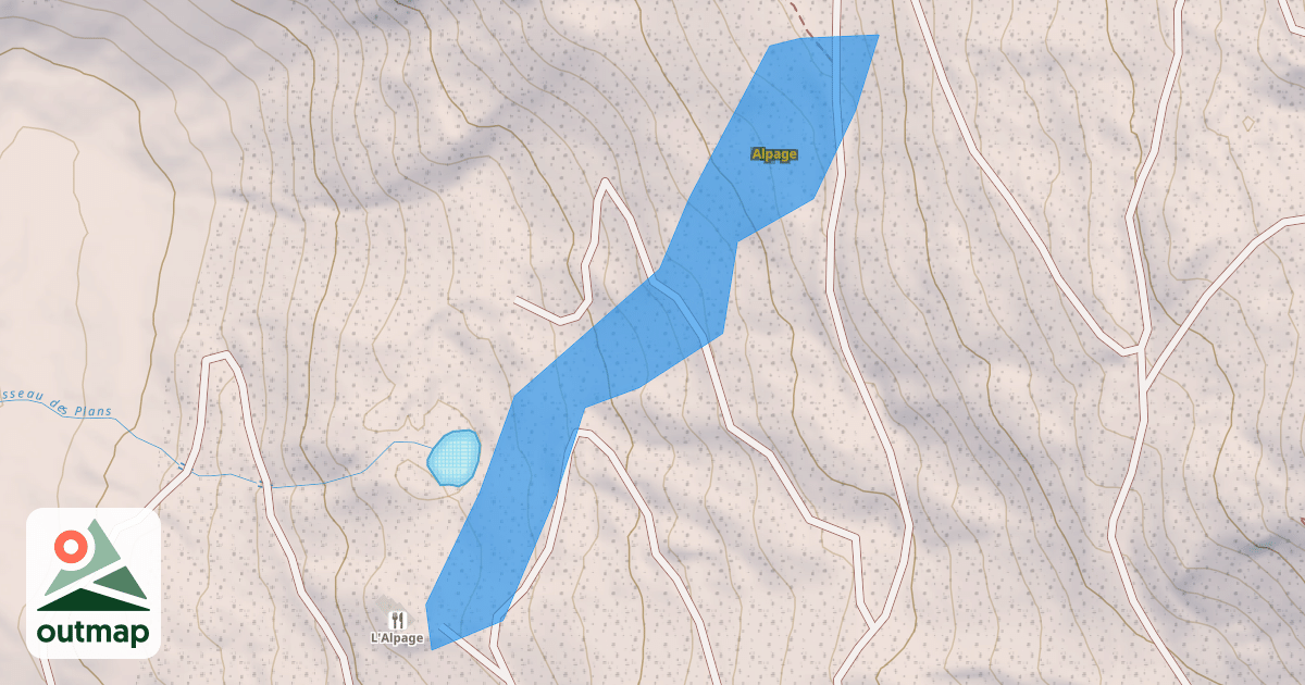 Map of Alpage