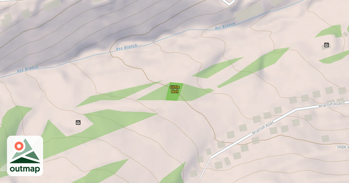 Map of Little Nell
