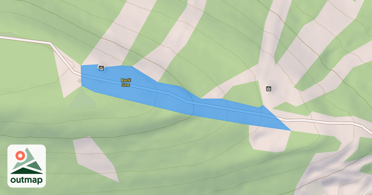 Map of Buck Saw