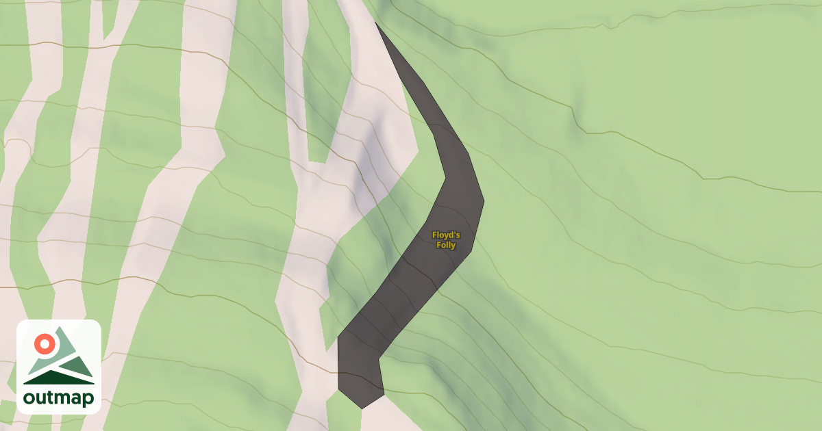 Map of Floyd's Folly
