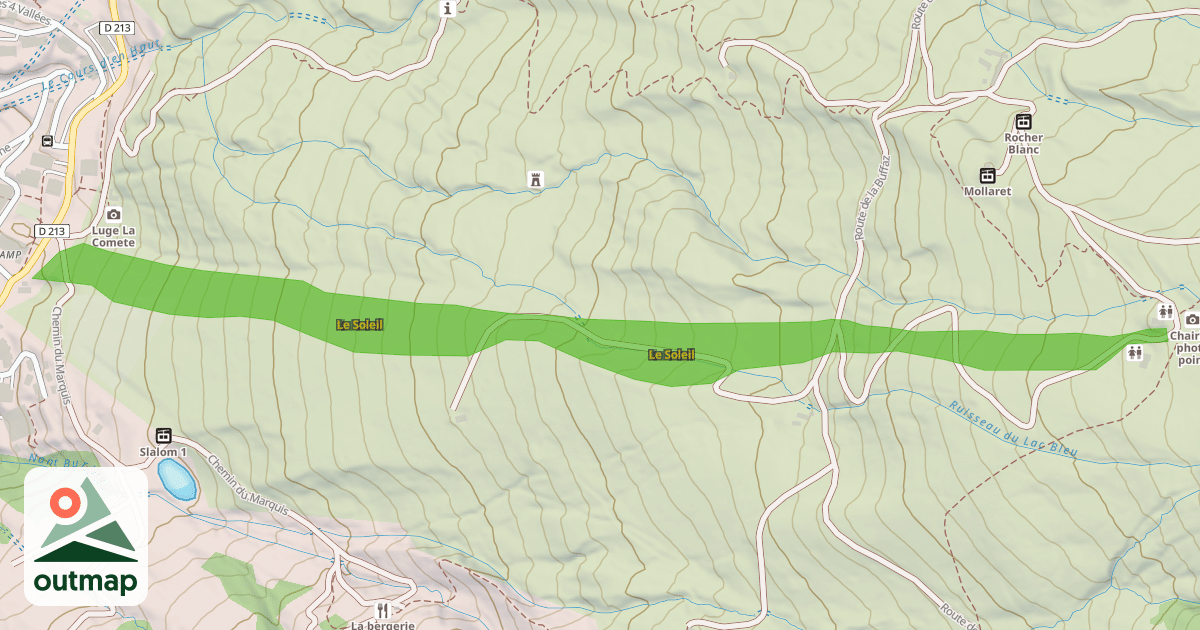 Map of Le Soleil