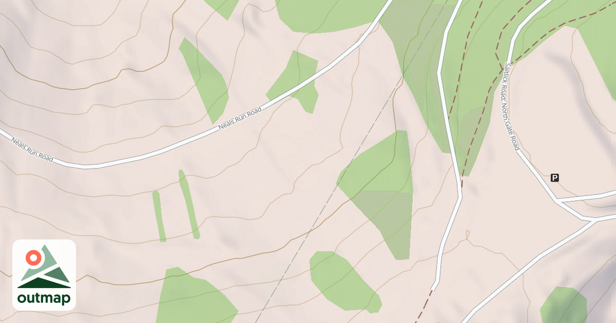 Map of The Alley