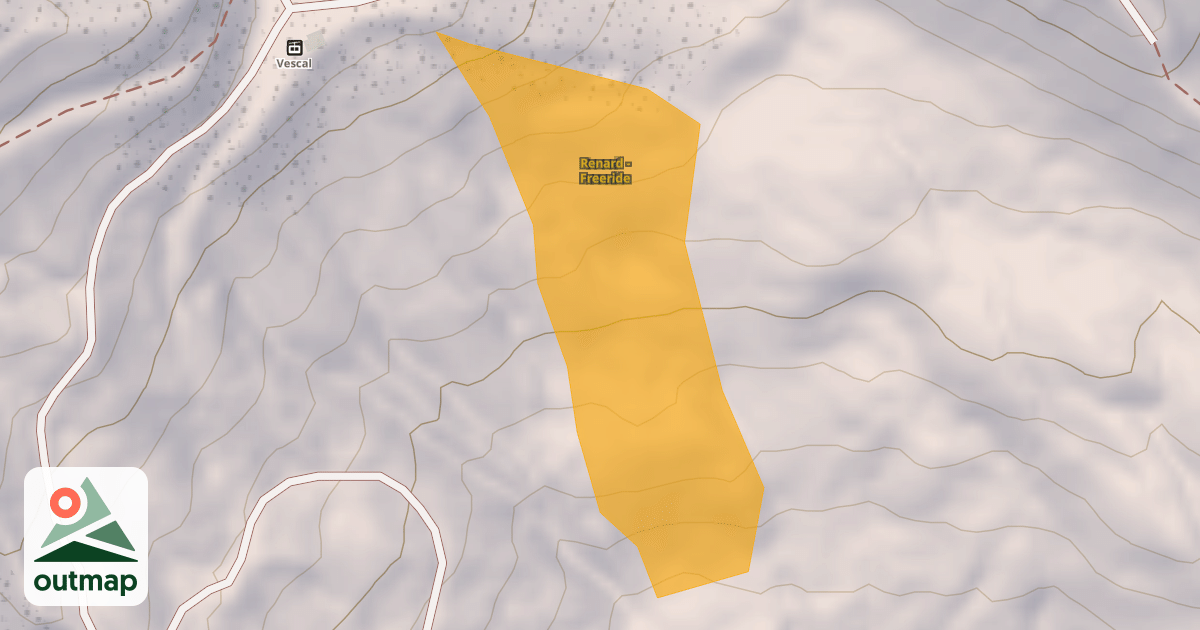 Map of Renard - Freeride
