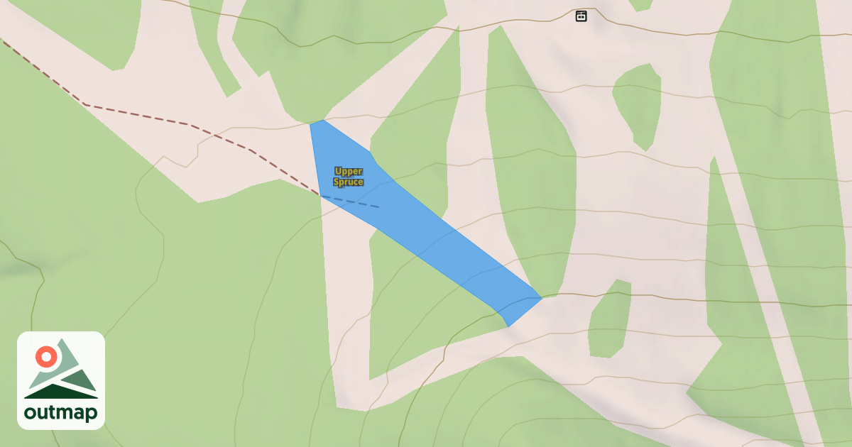 Map of Upper Spruce