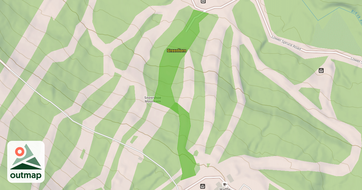 Map of Greenhorn