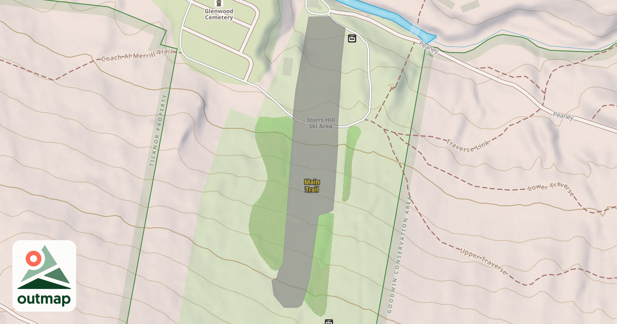 Map of Main Trail
