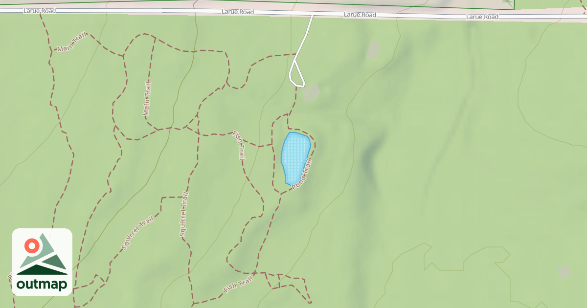 Map of Pond Trail