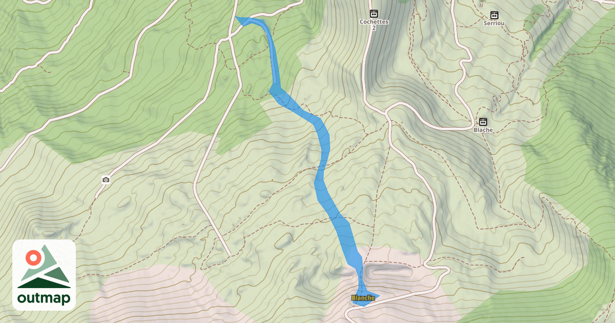Map of Blanche