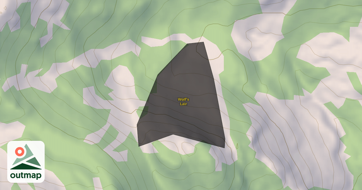 Map of Wolf's Lair