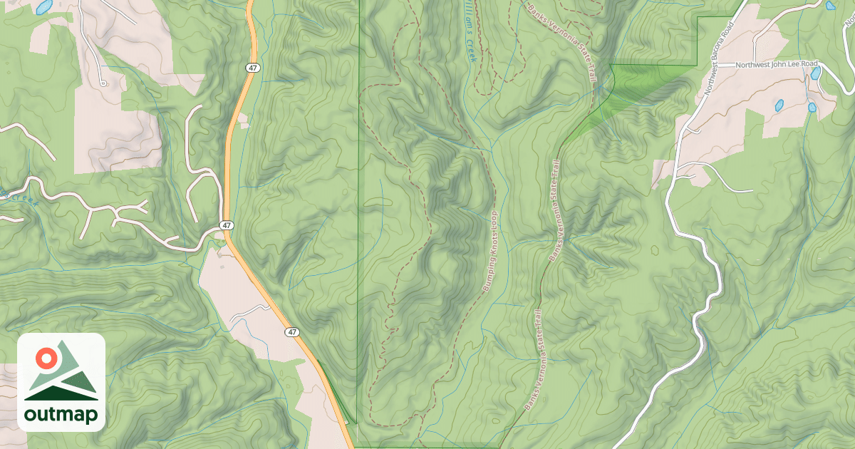 Map of Bumping Knots Loop