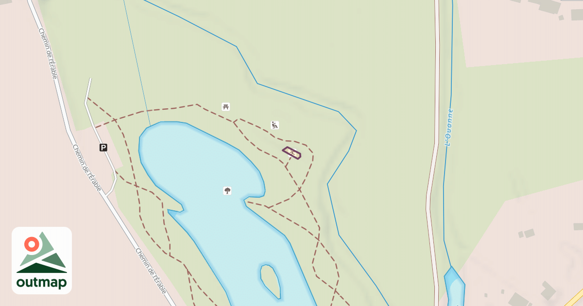 Map of Climbing Site