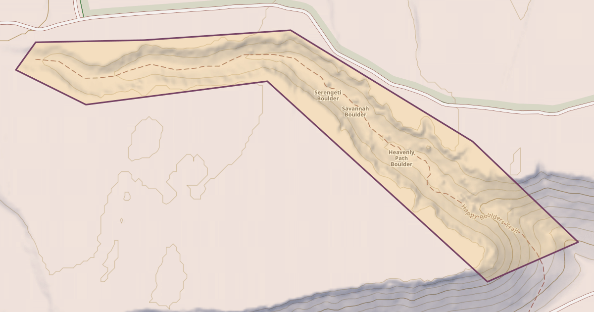 Map preview of Happy Boulders