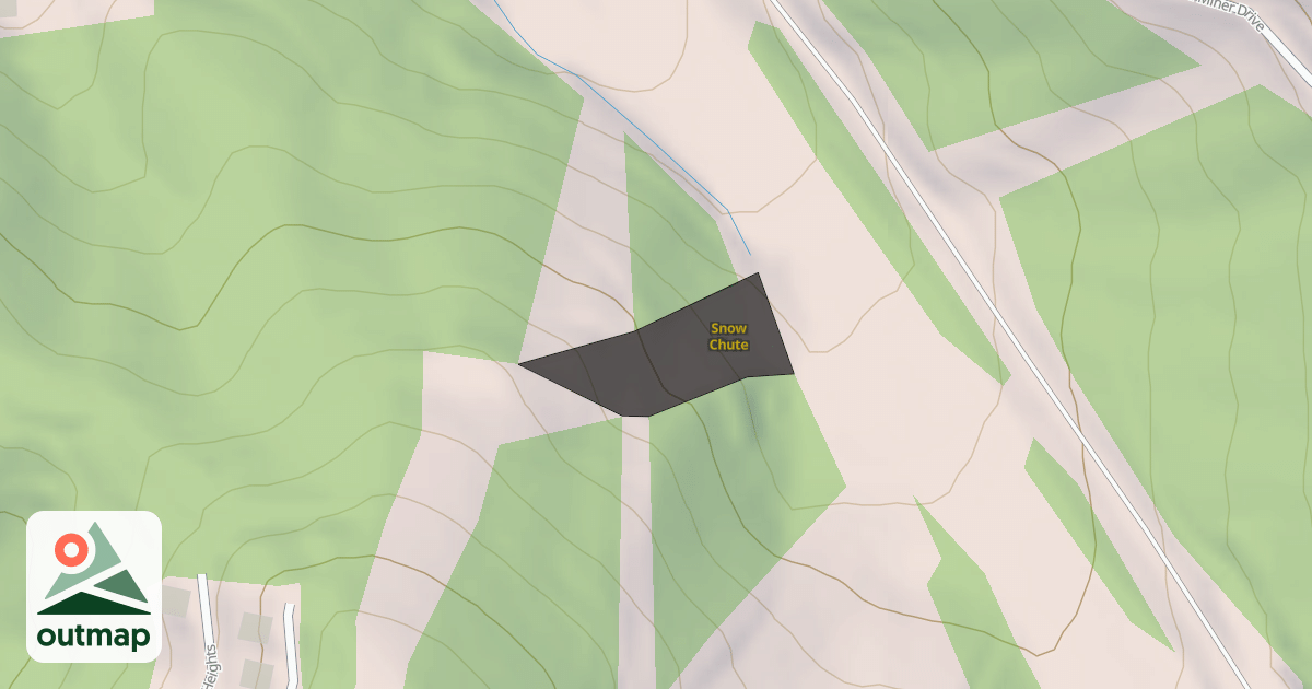 Map of Snow Chute