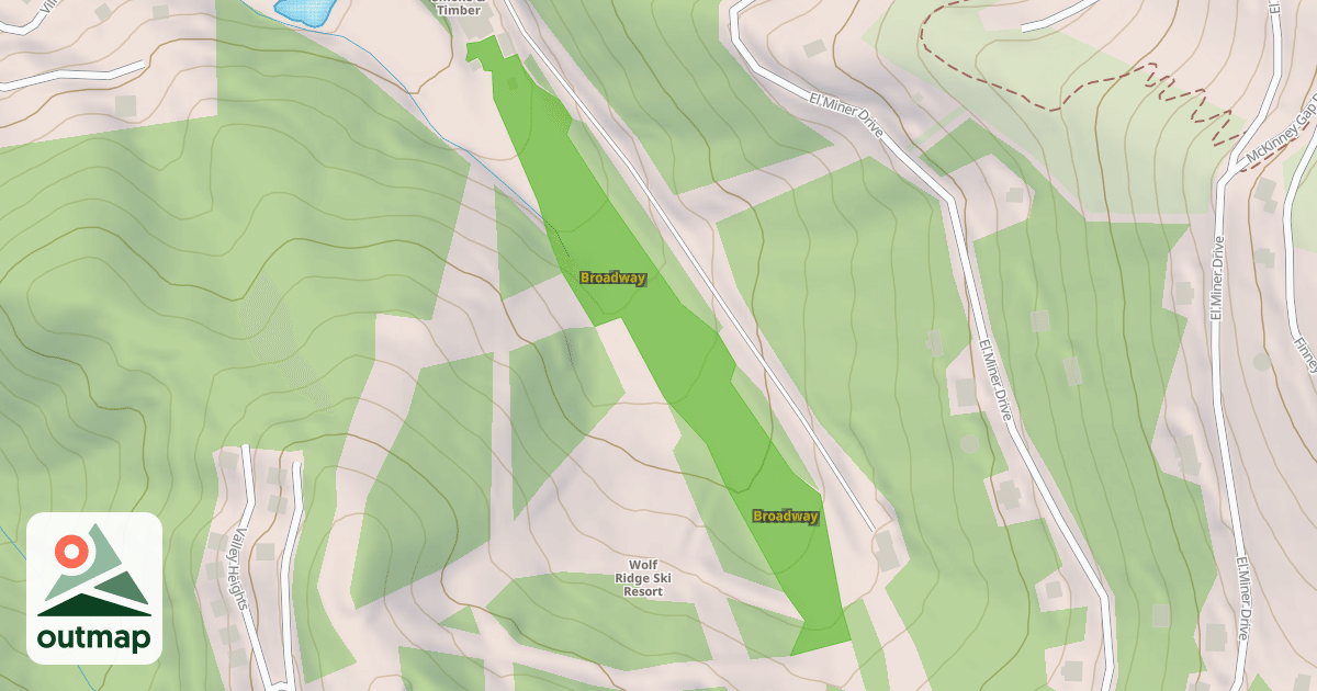 Map of Broadway