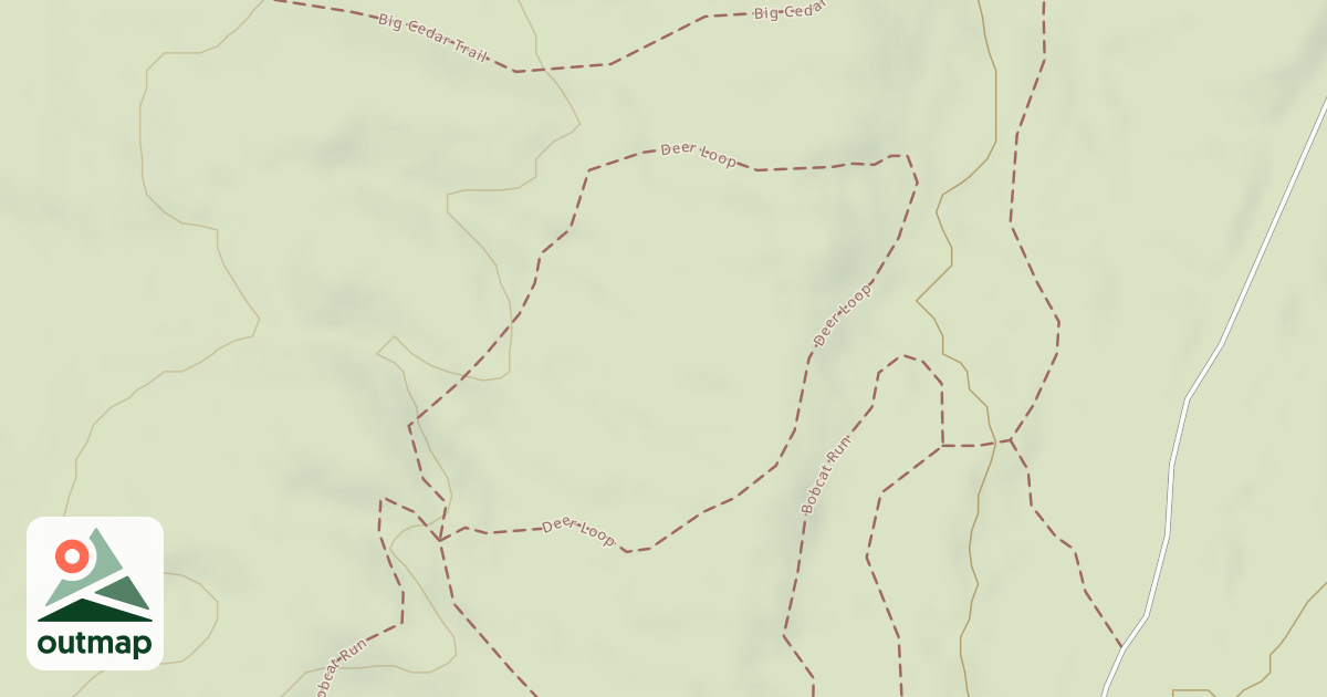 Map of Deer Loop