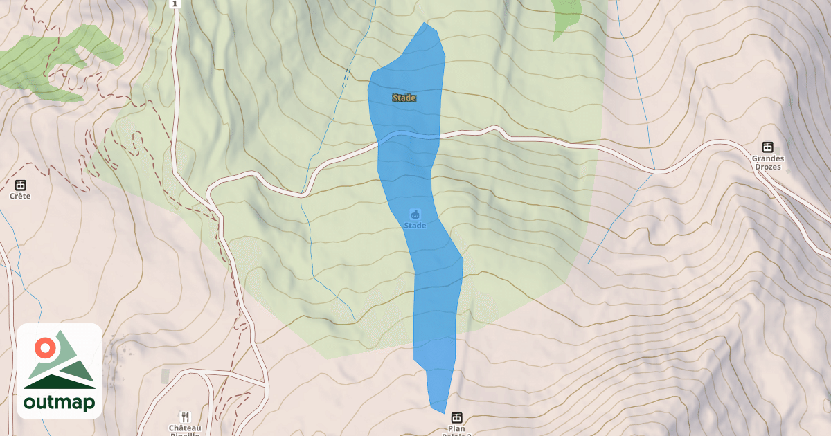 Map of Stade