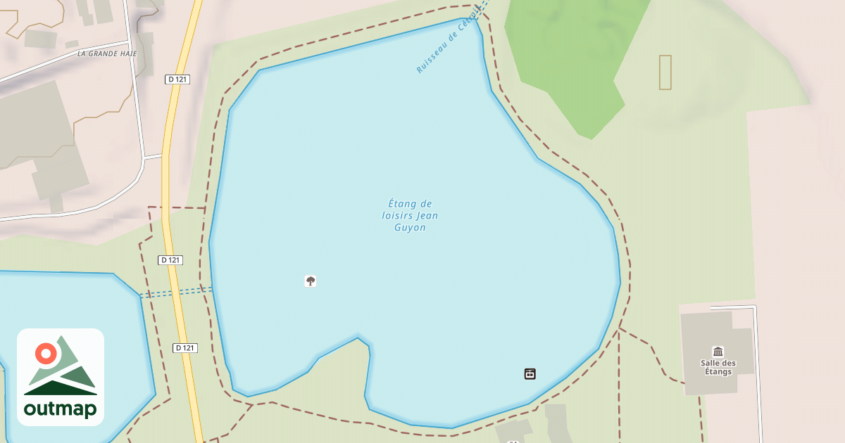 Map of Téléski nautique