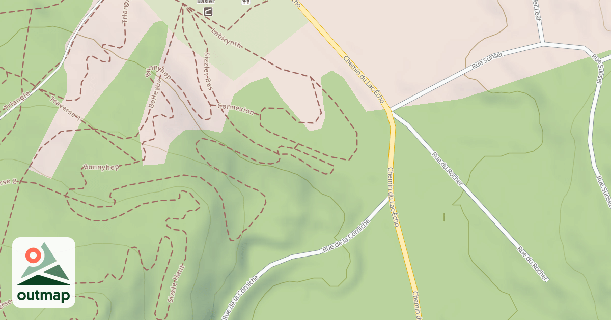 Map of Les Sauts