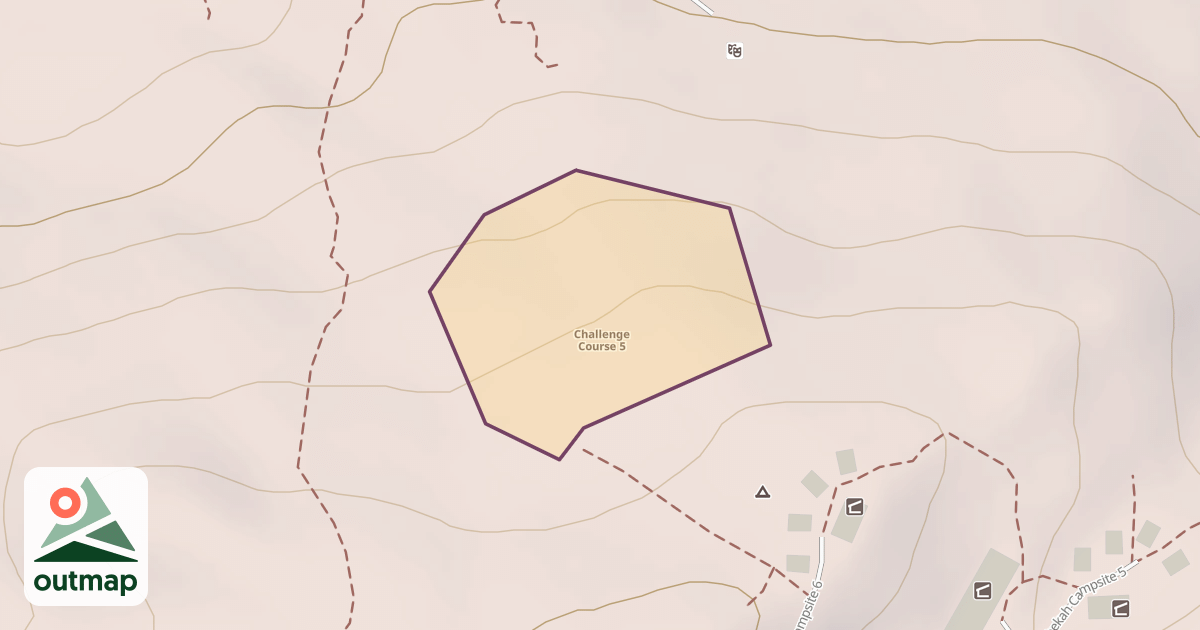 Map of Challenge Course 5