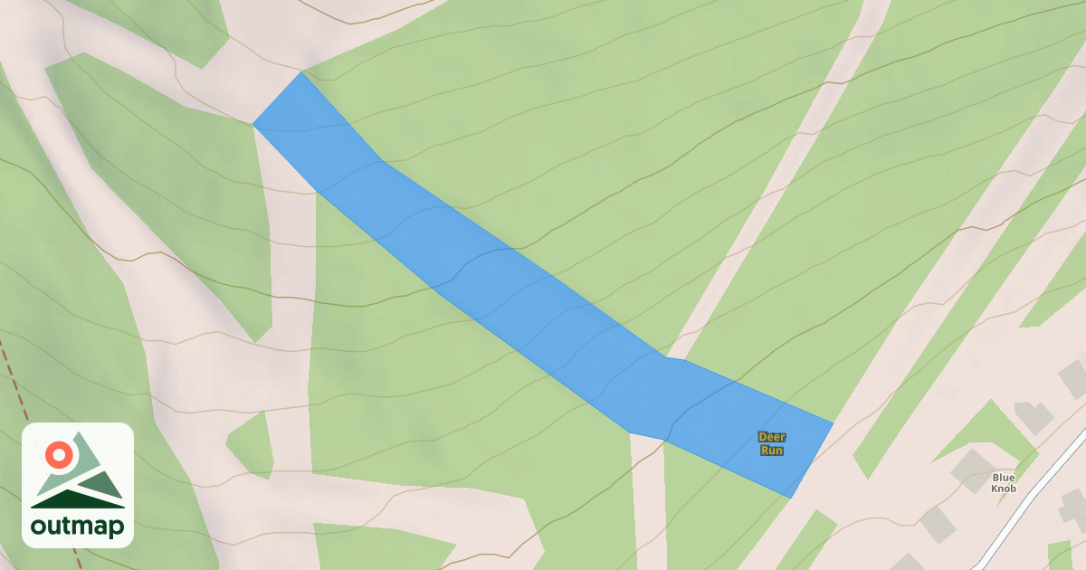 Map of Deer Run
