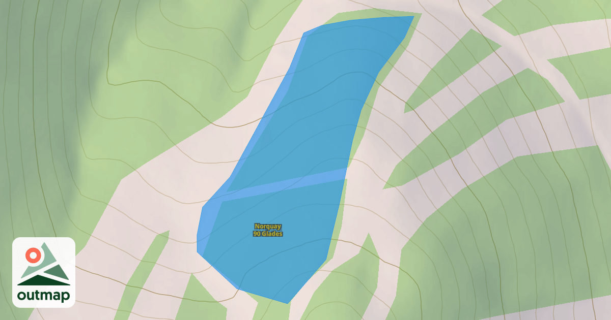 Map of Norquay 90 Glades