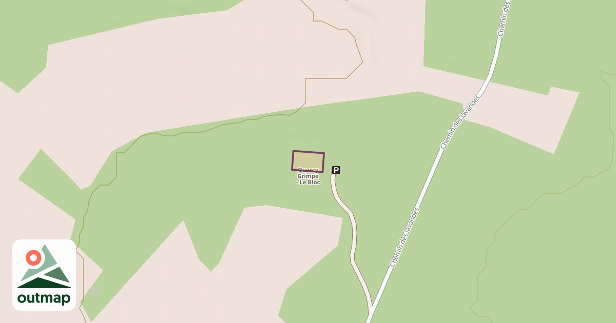 Map of Quercy Grimpe - Le Bloc