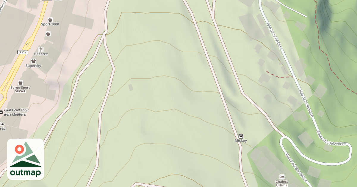 Map of Snake Park