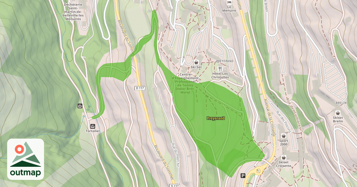 Map of Preyerand