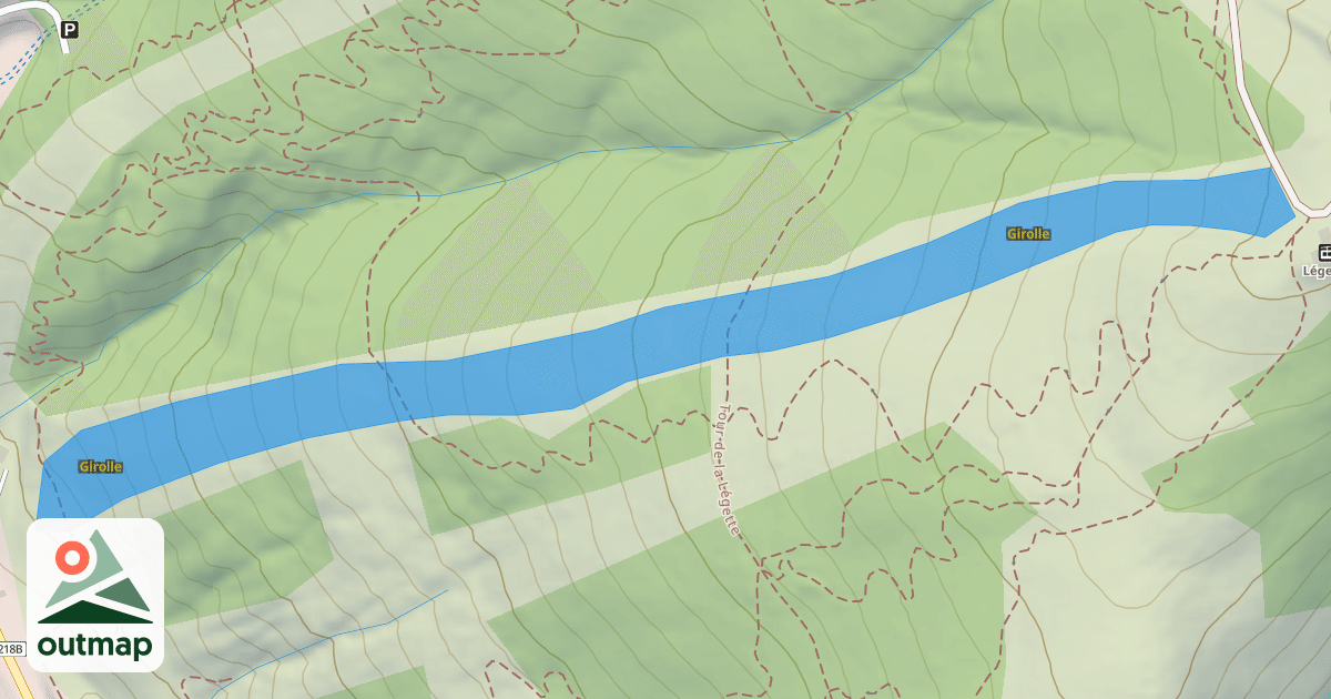 Map of Girolle