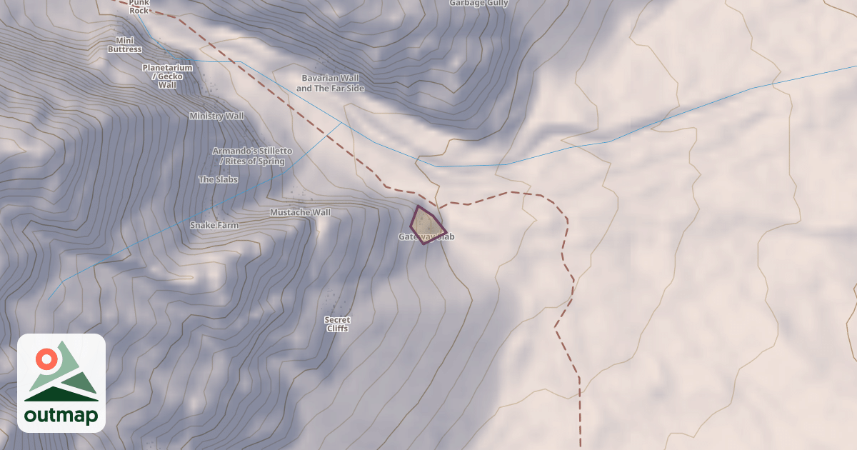 Map of Gateway Slab