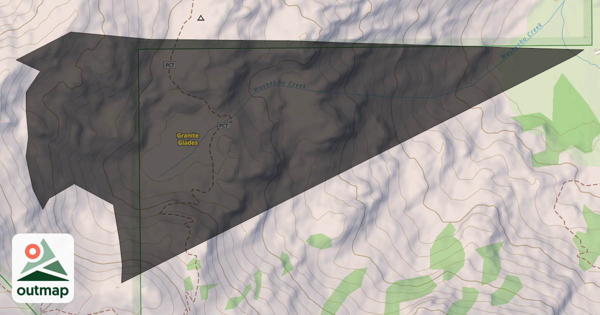 Map of Granite Glades