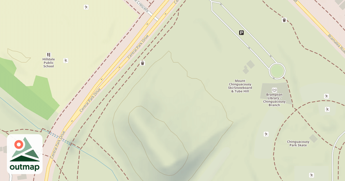 Map of Tubing Park